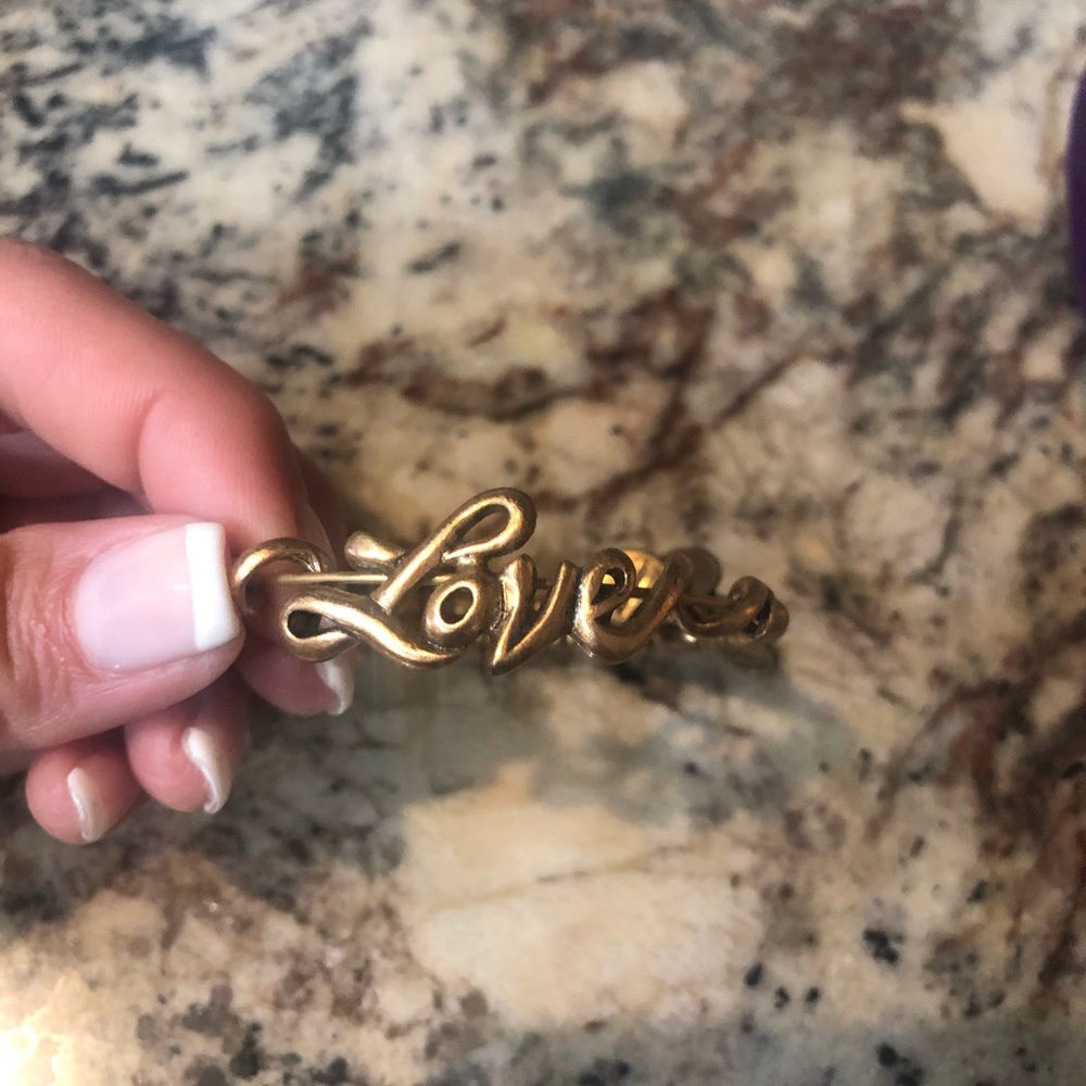 Alex and Ani “Love” bracelet
